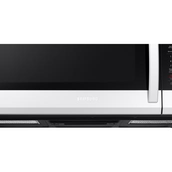 Samsung 1.9 cu.ft. White Over-the-Range Microwave with Sensor Cooking — thumbnail 6