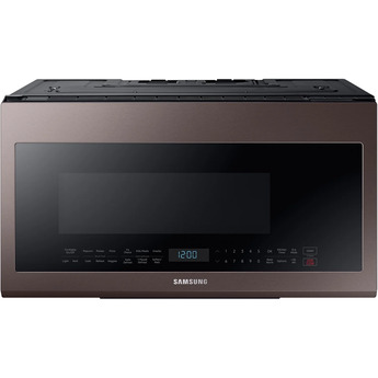 Samsung 2.1 cu.ft. Fingerprint Resistant Tuscan Stainless Steel Over-the-Range Microwave