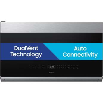 Samsung 30 Inch Over-The-Range Microwave: Stainless Steel — thumbnail 3