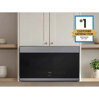 Samsung 30 Inch Over-The-Range Microwave: Stainless Steel — thumbnail 4