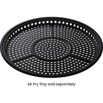 Samsung 1.7 cu. ft. Over-the-Range Smart Microwave Oven with 950 Watts, 3-Speed 300 CFM Venting System, No-Preheat Air Fry Max, Convection Bake, Sensor Cook, Steam Clean, Glass Turntable, and LED Cooktop Lighting: Stainless Steel — thumbnail 17