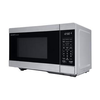 Sharp Countertop Microwave - 0.9 cu. ft. - 900 W - Stainless Steel