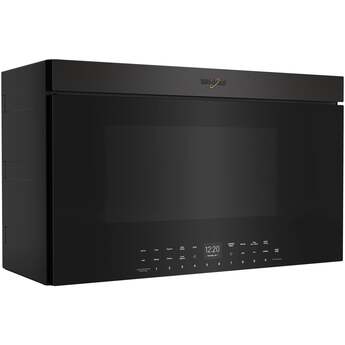 Whirlpool WMMF7530RV 1.1 Cu. Ft. Smart Over-the-Range Microwave Black Stainless Steel — thumbnail 17