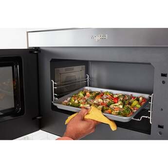 Whirlpool WMMF7530RV 1.1 Cu. Ft. Smart Over-the-Range Microwave Black Stainless Steel — thumbnail 28
