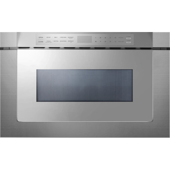 XO 24" Built-In Microwave Drawer: Mirror Finish