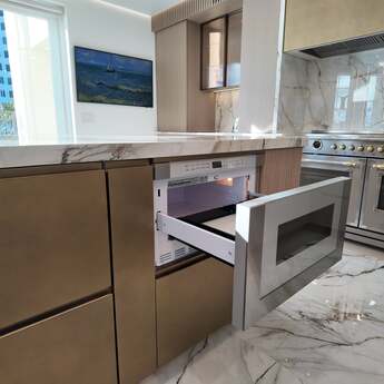 XO 24" Built-In Microwave Drawer: Mirror Finish — thumbnail 5