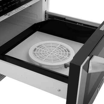 Z Line 24 Inch 1.2 cu. ft. Built-in Microwave Drawer with a Traditional Handle: Stainless Steel — thumbnail 11
