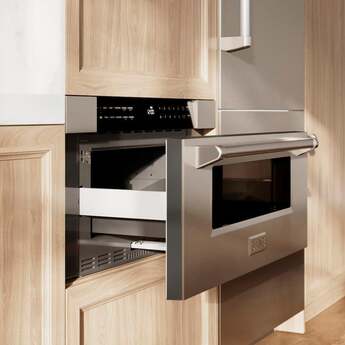 Z Line 30 inch 1.2 cu. ft Built-In Microwave Drawer In Stainless Steel: Stainless Steel — thumbnail 13
