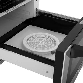 Z Line Autograph Edition 24 Inch 1.2 Cu. Ft. Built-in Microwave Drawer: Stainless Steel And Matte Black Accents — thumbnail 11
