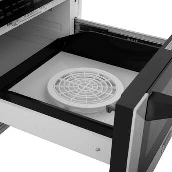 Z Line Autograph Edition 24 Inch 1.2 Cu. Ft. Built-in Microwave Drawer: Stainless Steel And Matte Black Accents — thumbnail 12