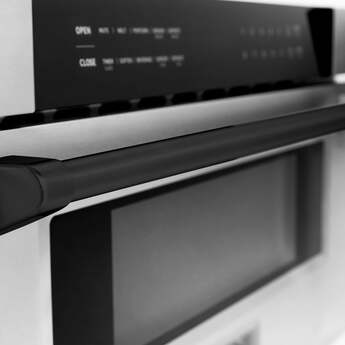 Z Line Autograph Edition 30 Inch 1.2 cu. ft. Built-In Microwave Drawer: Stainless Steel With Matte Black Accents — thumbnail 10