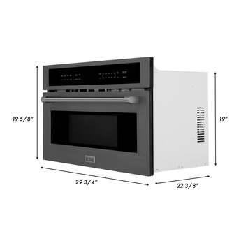 Z Line ZLINE MWO30BS 30 Inch Built-In 1.55 cu. ft. Capacity Microwave Oven — thumbnail 29