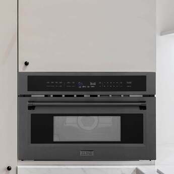 Z Line ZLINE MWO30BS 30 Inch Built-In 1.55 cu. ft. Capacity Microwave Oven — thumbnail 6