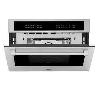 Z Line ZLINE MWO30BS 30 Inch Built-In 1.55 cu. ft. Capacity Microwave Oven — thumbnail 8