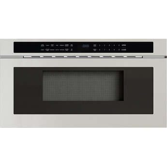 Zephyr MWD3001AS 30 Inch 1.2 Cu. Ft. Built-In Microwave Drawer: Stainless Stainless Steel