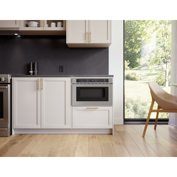 Zephyr MWD3001AS 30 Inch 1.2 Cu. Ft. Built-In Microwave Drawer: Stainless Stainless Steel — thumbnail 7