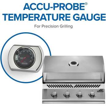 Napoleon 500 Series 32 Inch Built In Grill with Standard Burners: Stainless Steel, Natural Gas — thumbnail 23