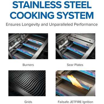 Napoleon 500 Series 32 Inch Built In Grill with Standard Burners: Stainless Steel, Natural Gas — thumbnail 24