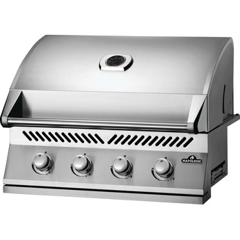 Napoleon 500 Series 32 Inch Built In Grill with Standard Burners: Stainless Steel, Natural Gas — thumbnail 6