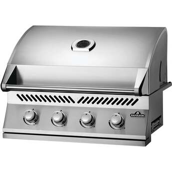 Napoleon 500 Series 32 Inch Built In Grill with Standard Burners: Stainless Steel, Natural Gas — thumbnail 7