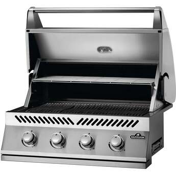 Napoleon 500 Series 32 Inch Built In Grill with Standard Burners: Stainless Steel, Natural Gas — thumbnail 9