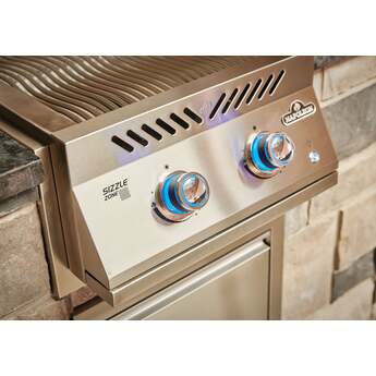 Napoleon 22 Inch Built-In Dual Side Burner with 30,000 BTUs, Infrared Sizzle Zone™ Burners, Iconic Wave™ Cooking Grids, Night Light™ Knobs, Instant Jetfire™ Ignition, Stainless Steel Protective Cover, and Lifetime Warranty: Stainless Steel, Liquid Propane — thumbnail 12
