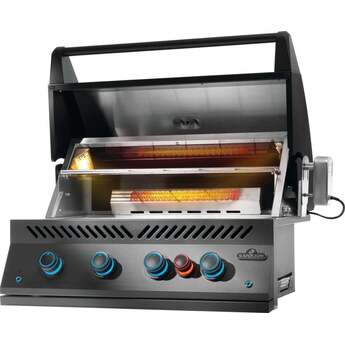 Napoleon Built-In 700 Series 32 Inch With Infrared Rear Burner: Matte Black, Natural Gas — thumbnail 11
