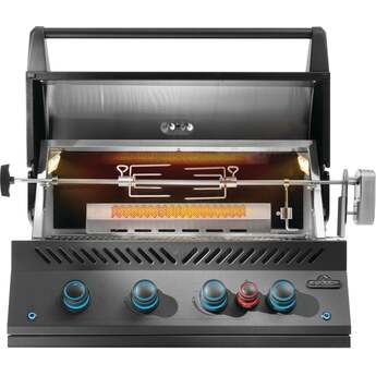 Napoleon Built-In 700 Series 32 Inch With Infrared Rear Burner: Matte Black, Natural Gas — thumbnail 3