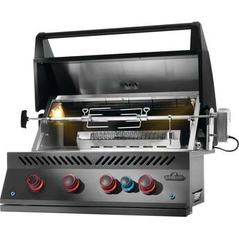 Napoleon Built-In 700 Series 32 Inch With Infrared Rear Burner: Matte Black, Natural Gas — thumbnail 9