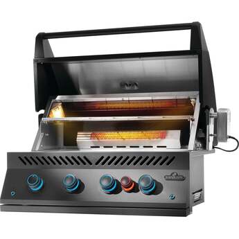 Napoleon Built-In 700 Series 32 Inch With Infrared Rear Burner: Matte Black, Liquid Propane — thumbnail 12