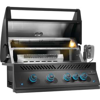 Napoleon Built-In 700 Series 32 Inch With Infrared Rear Burner: Matte Black, Liquid Propane — thumbnail 18