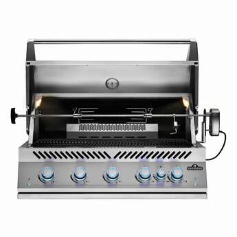 Napoleon Built-In 700 Series 38" with Infrared Rear Burner: Stainless Steel, NG — thumbnail 3