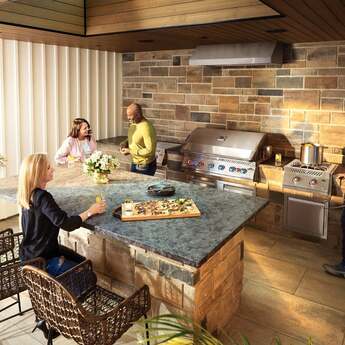 Napoleon Built-In 700 Series 44" with Dual Infrared Rear Burners: Stainless Steel, NG — thumbnail 6