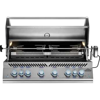 Napoleon Built-In 700 Series 44" with Dual Infrared Rear Burners: Stainless Steel, LP — thumbnail 11