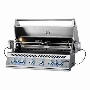 Napoleon Built-In 700 Series 44" with Dual Infrared Rear Burners: Stainless Steel, LP — thumbnail 4