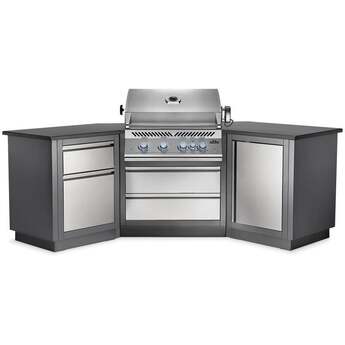 Napoleon OASIS 200 Outdoor Kitchen, Built-in 700 Series 32 Built-in 700 Series 32: Stainless Steel, Natural Gas