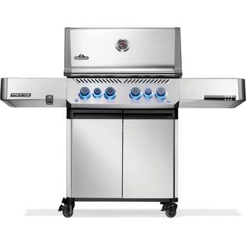 Napoleon Prestige 500 RSIB Grill with Infrared Side and Rear Burner: Stainless Steel, Natural Gas — thumbnail 24