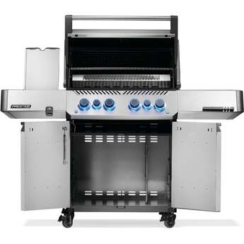Napoleon Prestige 500 RSIB Grill with Infrared Side and Rear Burner: Stainless Steel, Natural Gas — thumbnail 7