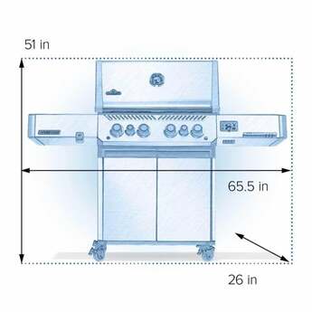Napoleon Prestige 500 Connected RSIB Grill With Infrared Side And Rear Burner: Stainless Steel, Natural Gas — thumbnail 20