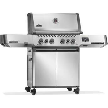 Napoleon Prestige 500 Connected RSIB Grill With Infrared Side And Rear Burner: Stainless Steel, Natural Gas — thumbnail 3