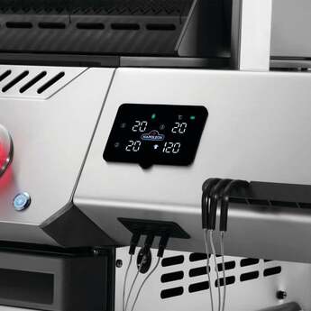 Napoleon Prestige 500 Connected RSIB Grill With Infrared Side And Rear Burner: Stainless Steel, Natural Gas — thumbnail 7