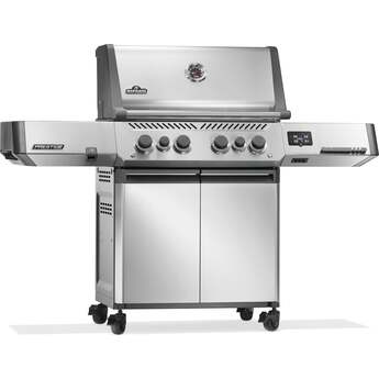Napoleon Prestige 500 Connected RSIB Grill With Infrared Side And Rear Burner: Stainless Steel, Natural Gas — thumbnail 9