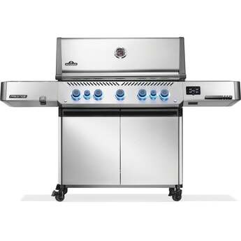 Napoleon Prestige 665 RSIB With Infrared Side and Rear Burner: Stainless Steel, Natural Gas