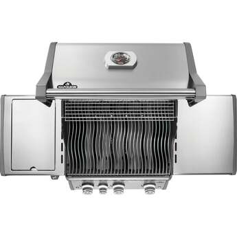 Napoleon Rogue Pro 425 Grill With Infrared Side Burner: Stainless Steel, Natural Gas — thumbnail 16