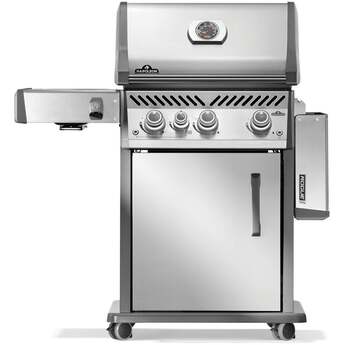 Napoleon Rogue Pro 425 Grill With Infrared Side Burner: Stainless Steel, Natural Gas — thumbnail 21