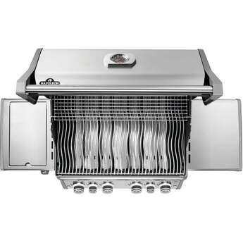 Napoleon Rogue Pro 525 Grill With Infrared Side Burner: Stainless Steel, Natural Gas — thumbnail 24