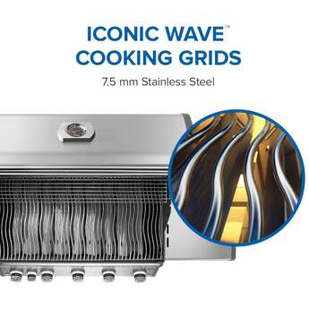 Napoleon Rogue Pro 625 Grill With Infrared Side Burner: Stainless Steel, Natural Gas — thumbnail 33