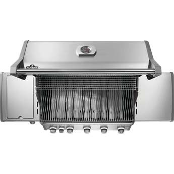 Napoleon Rogue Pro 625 Grill With Infrared Side Burner: Stainless Steel, Natural Gas — thumbnail 4