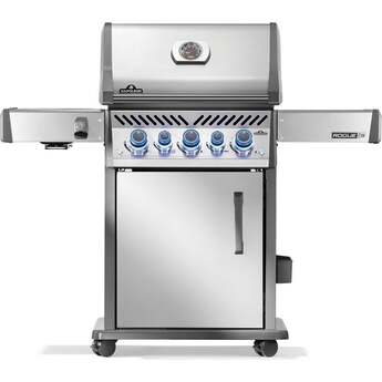 Napoleon Phantom Rogue PRO-S 425 Grill With Infrared Side And Rear Burners: Stainless Steel, Natural Gas