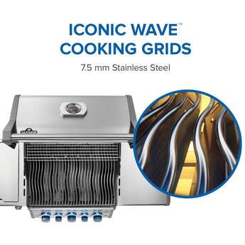 Napoleon Phantom Rogue PRO-S 425 Grill With Infrared Side And Rear Burners: Stainless Steel, Natural Gas — thumbnail 17